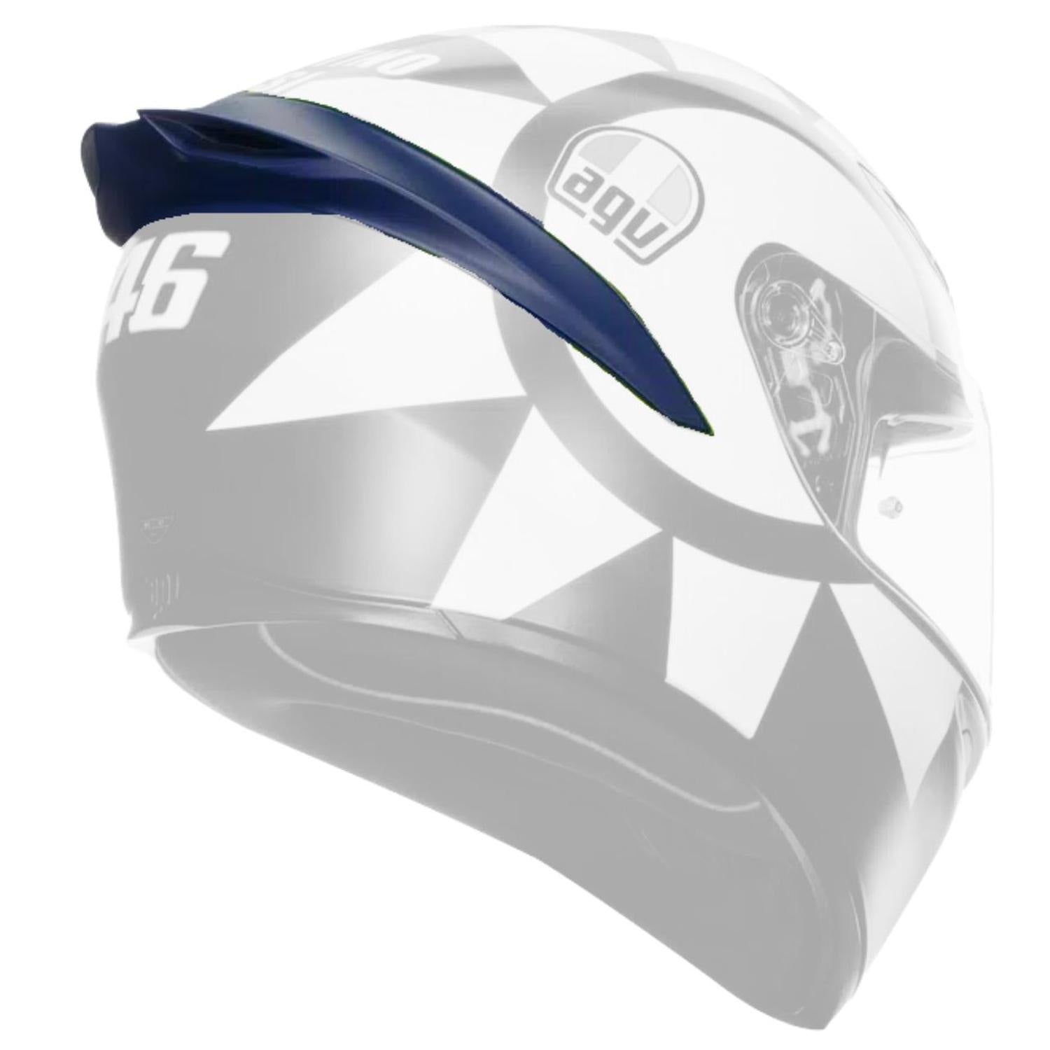 K1 Soleluna 2018 Agv K1 Sol Y Luna SPOILER PARA CASCO AGV