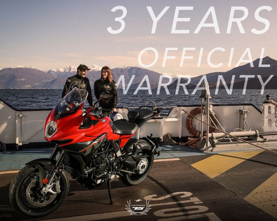 3 años de garantía en MV Agusta