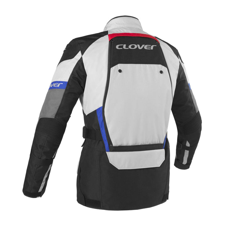 CHAMARRA CLOVER DAKAR-2 WP NEGRA/GRIS/AZUL