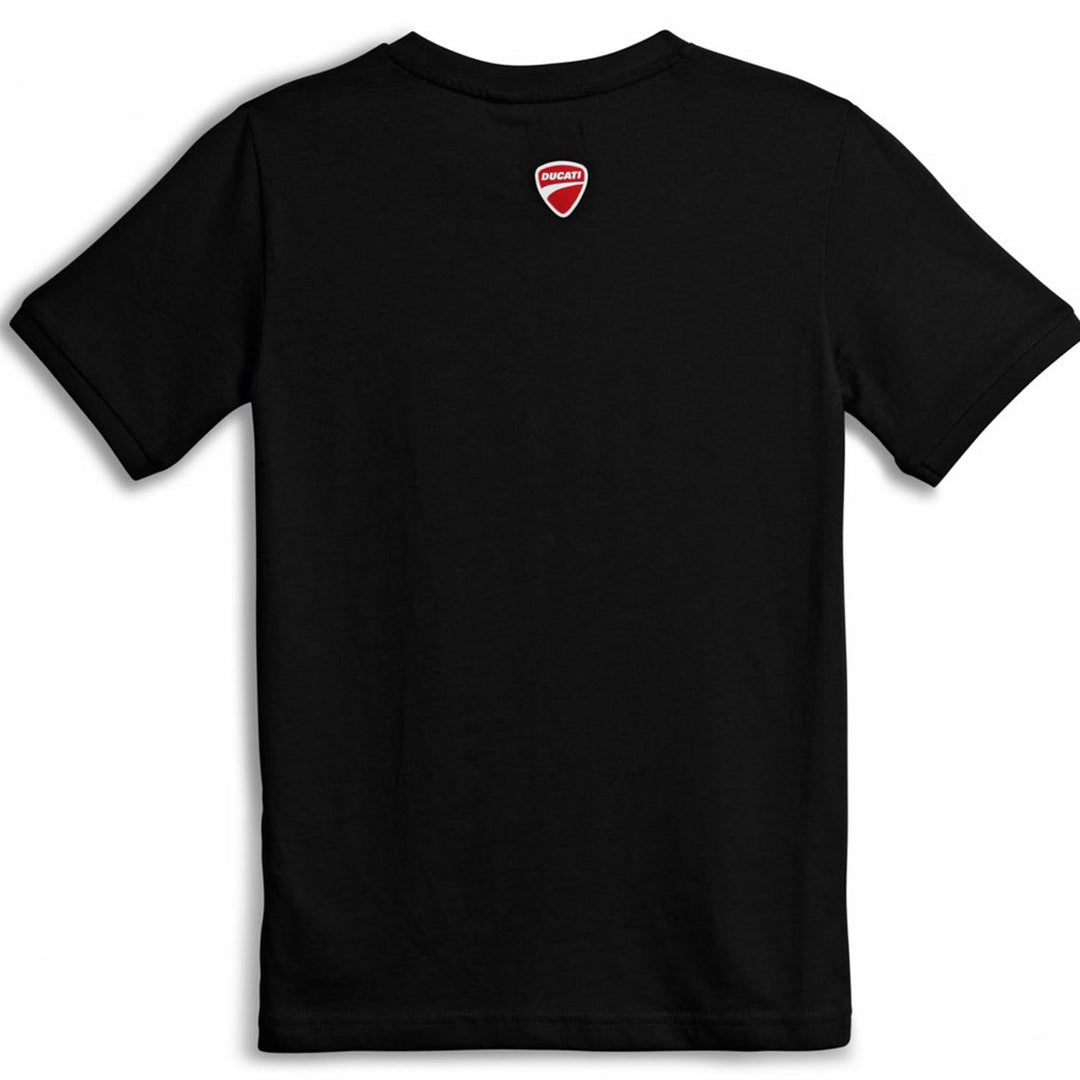 PLAYERA DUCATI ESSENTIAL NEGRA PARA NIÑO