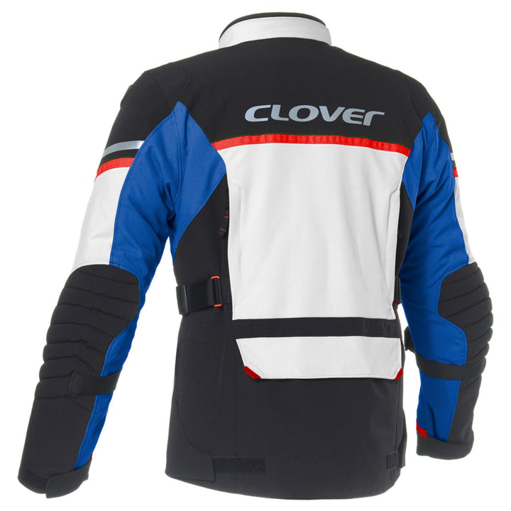 CHAMARRA CLOVER SAVANA-4 WP GRIS/AZUL