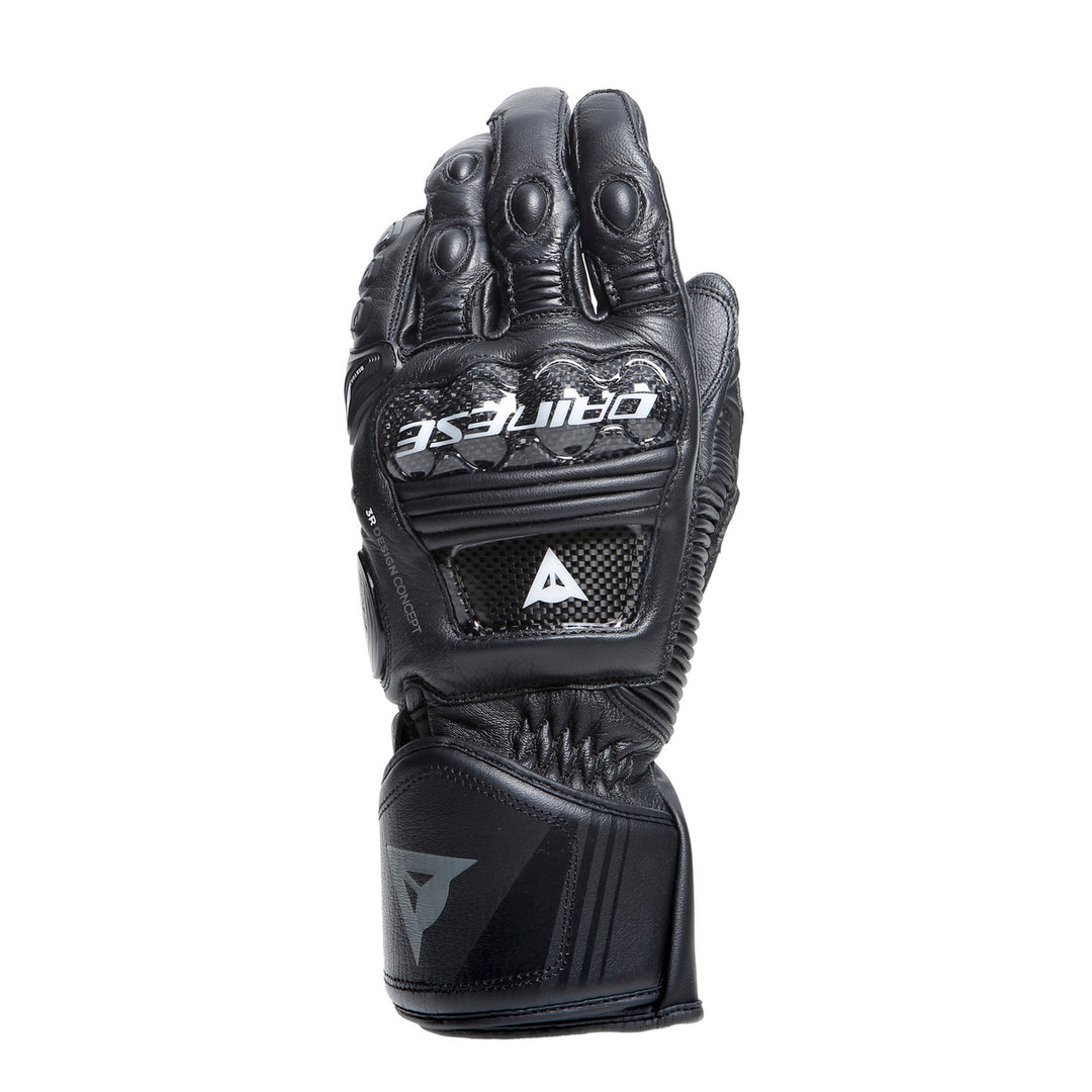 GUANTES DE PIEL DAINESE DRUID 4 LARGOS NEGRO