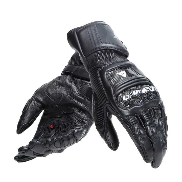 GUANTES DE PIEL DAINESE DRUID 4 LARGOS NEGRO