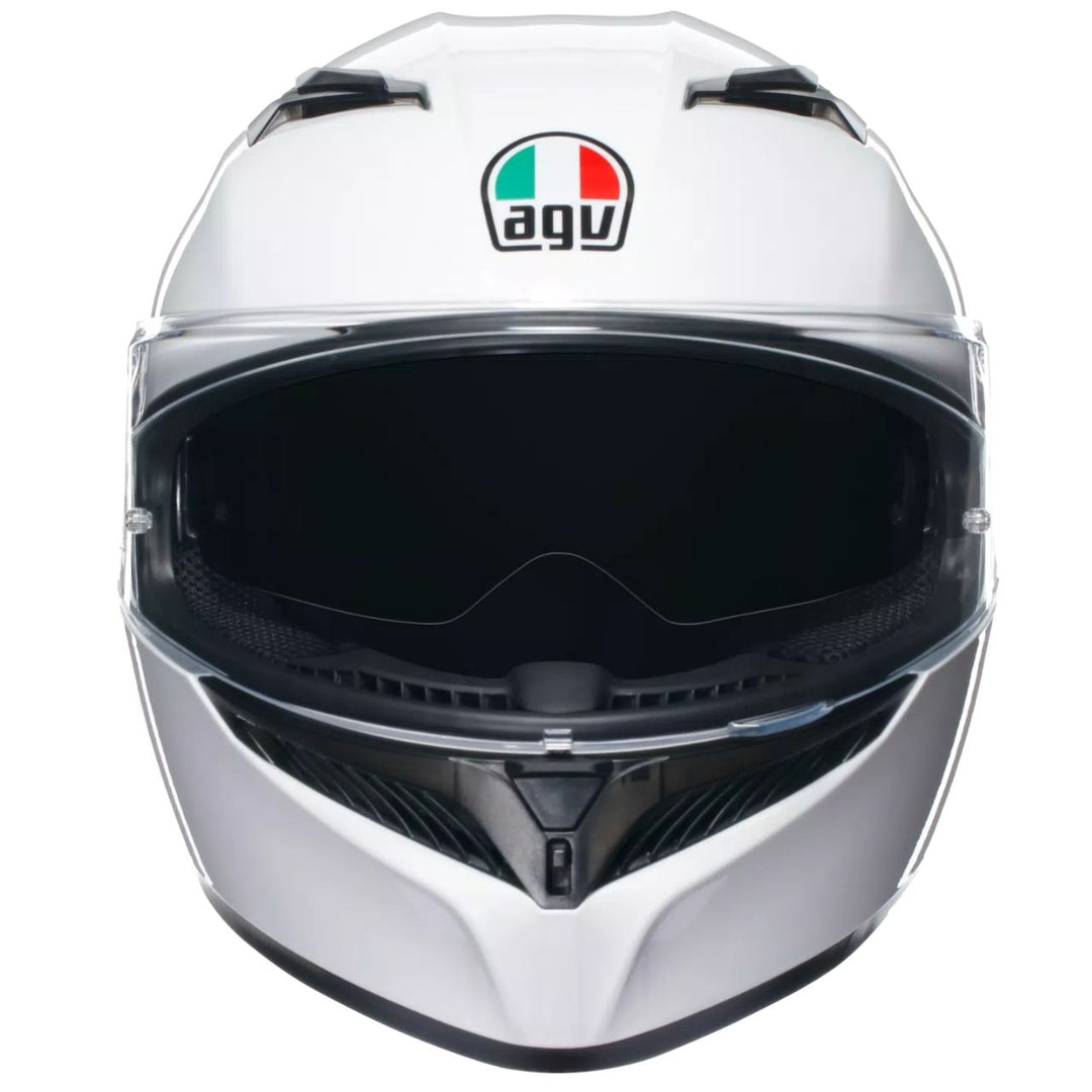 CASCO AGV K-3 BLANCO CON PLK