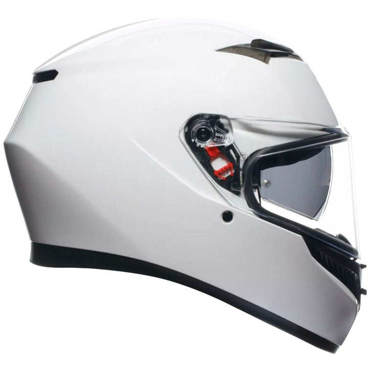 CASCO AGV K-3 BLANCO CON PLK