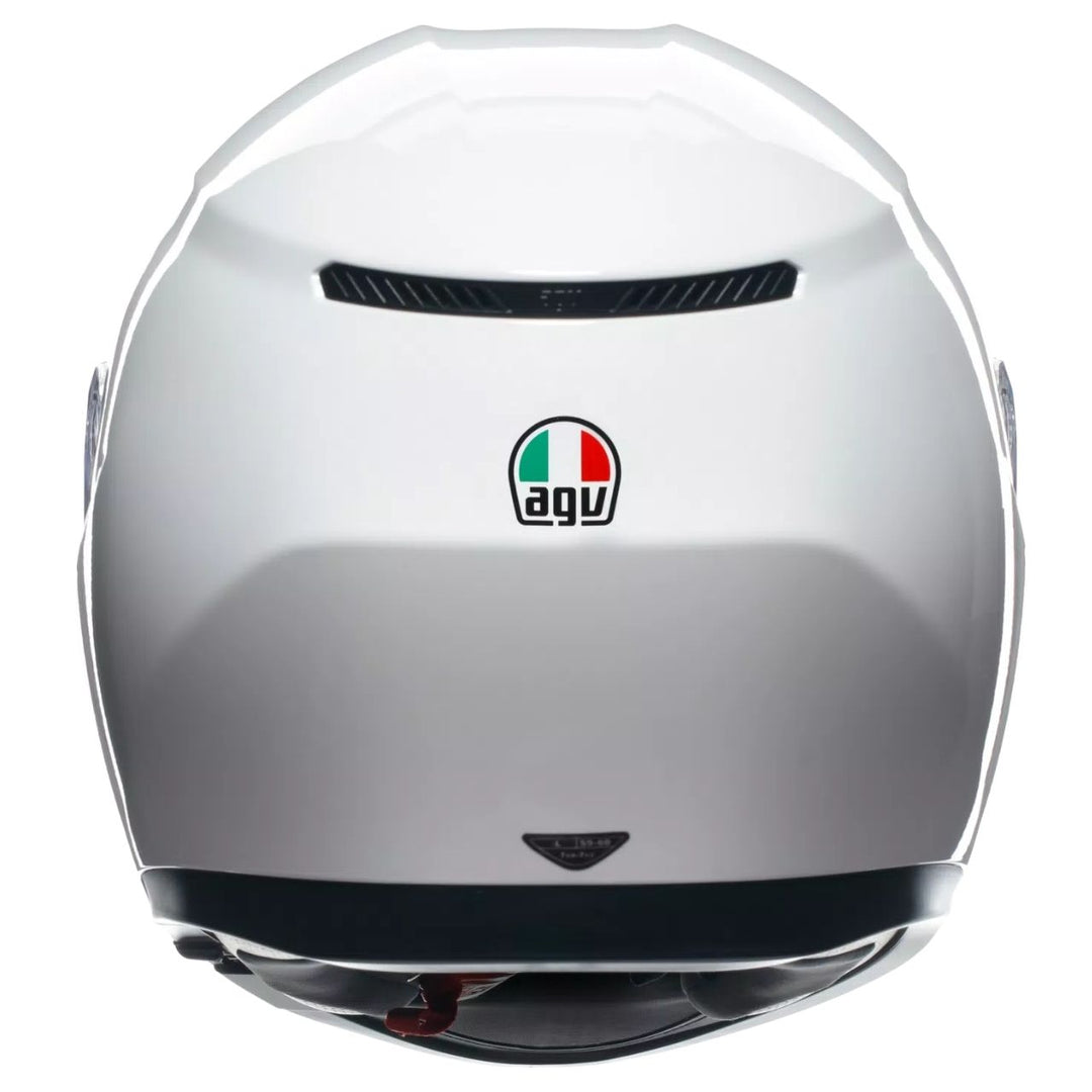CASCO AGV K-3 BLANCO CON PLK
