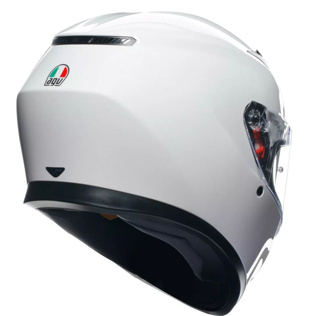 CASCO AGV K-3 BLANCO CON PLK