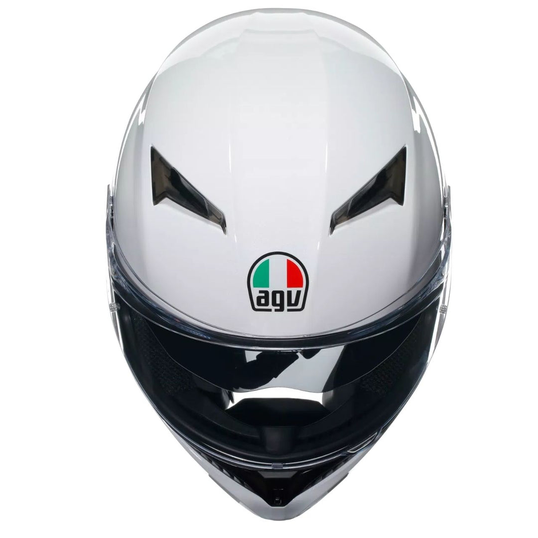 CASCO AGV K-3 BLANCO CON PLK