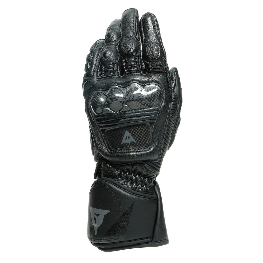 GUANTES DE PIEL DAINESE DRUID 3 LARGOS NEGRO