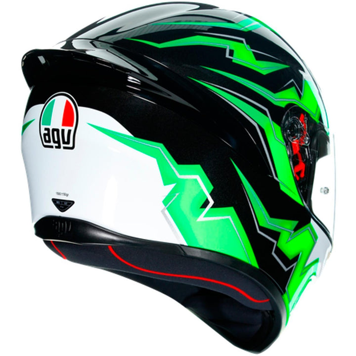 CASCO AGV K1 KRIPTON NEGRO/VERDE