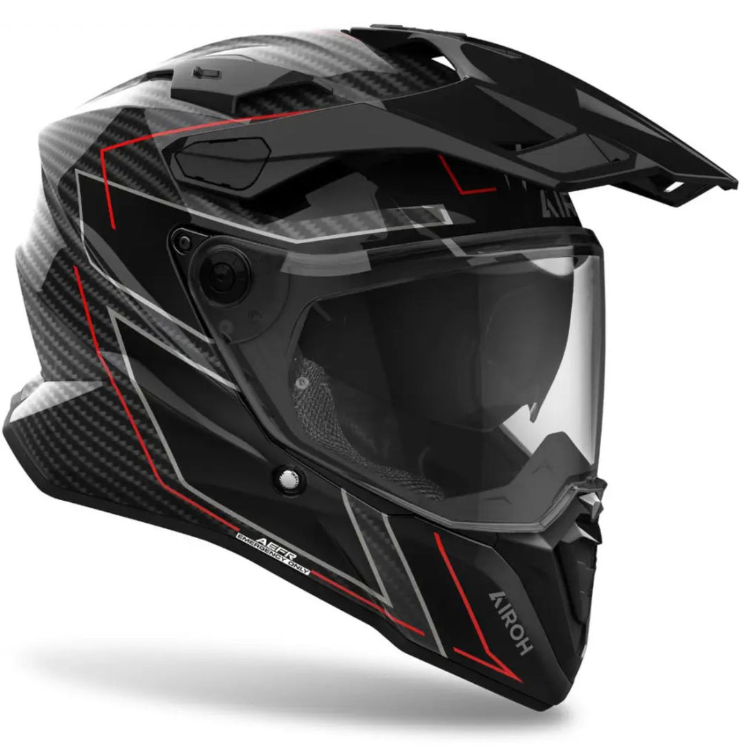 CASCO AIROH COMMANDER 2 CARBON STYLISH