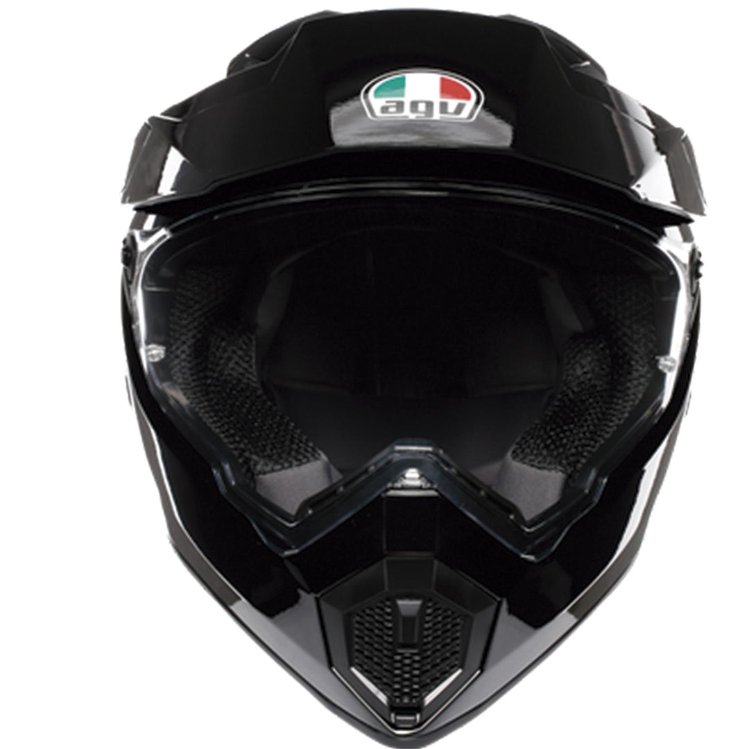 CASCO AGV AX-9 NEGRO CON PLK