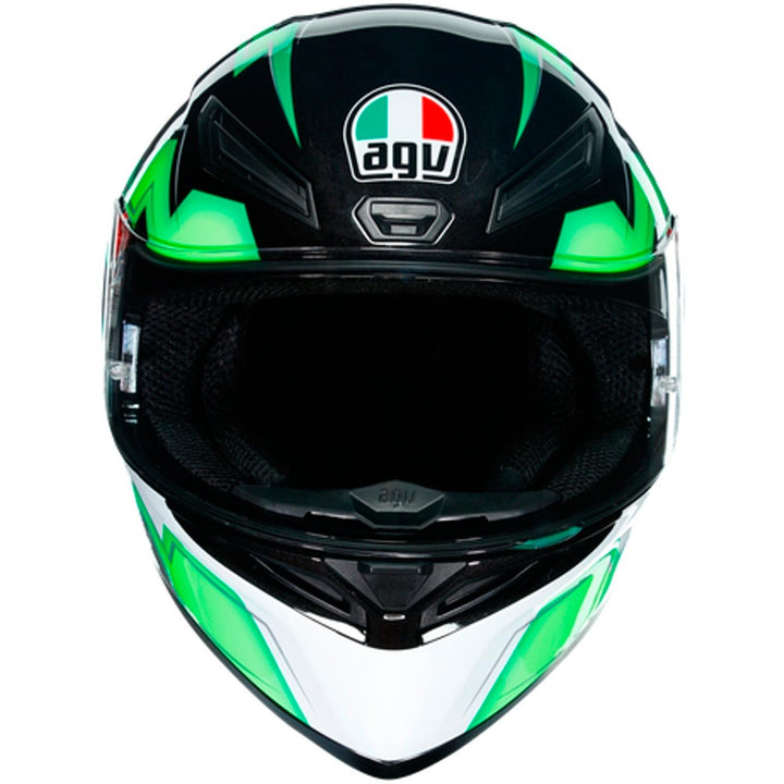 CASCO AGV K1 KRIPTON NEGRO/VERDE