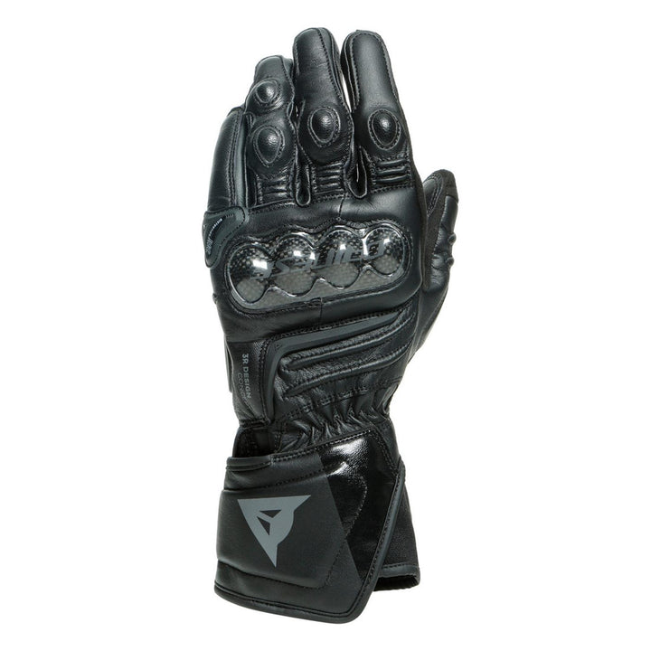 GUANTES DE PIEL DAINESE CARBON 3 LARGOS NEGROS