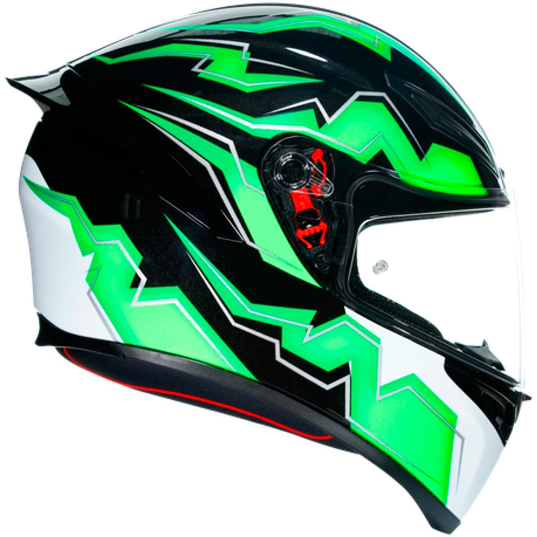 CASCO AGV K1 KRIPTON NEGRO/VERDE