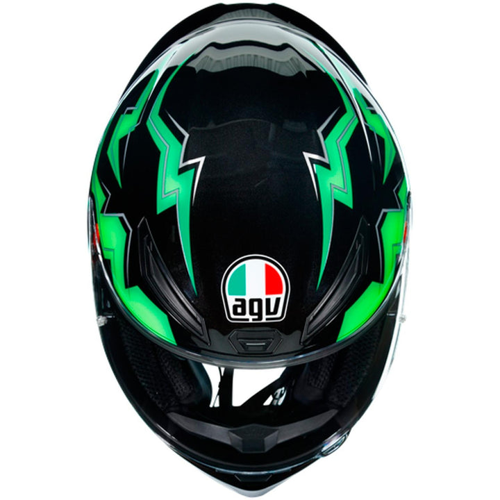 CASCO AGV K1 KRIPTON NEGRO/VERDE