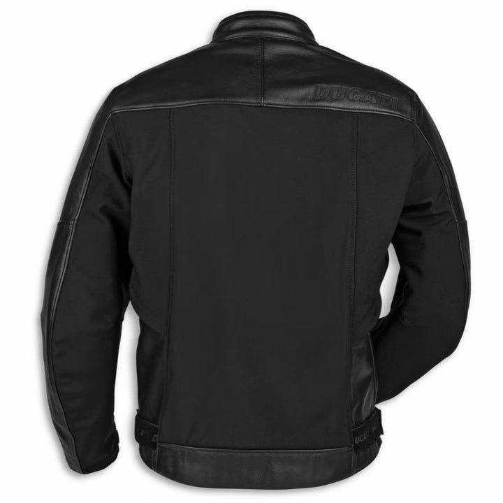 CHAMARRA DE PIEL DUCATI LOGO C1 2.0 NEGRA