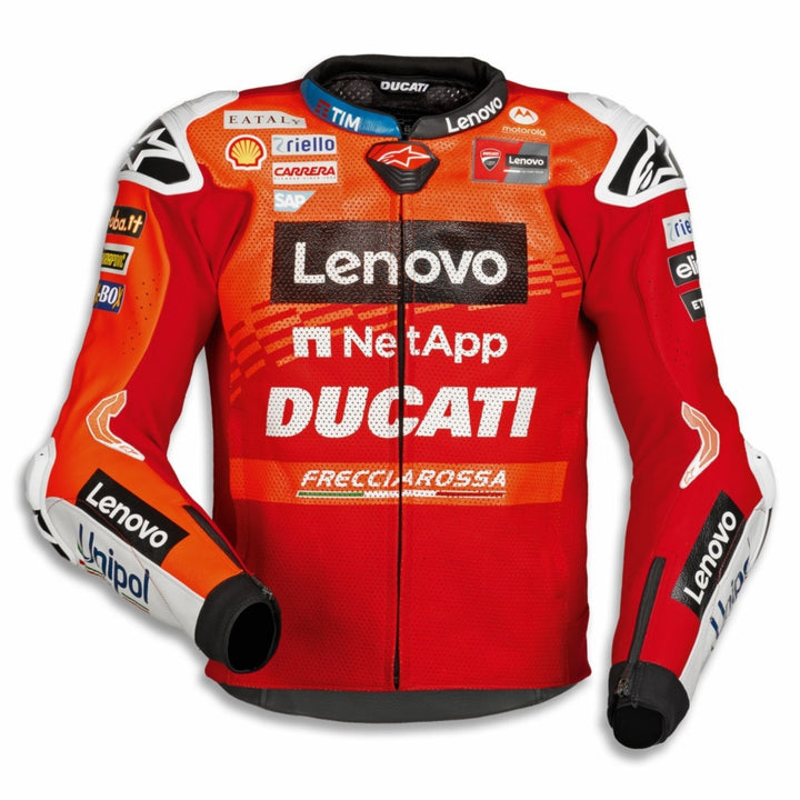 CHAMARRA DE PIEL DUCATI REPLICA GP 25