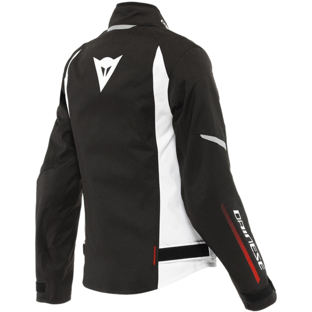 CHAMARRA DAINESE VELOCE D-DRY PARA DAMA NEGRO/BLANCO/ROJO