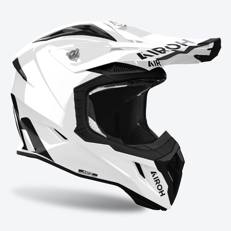 CASCO AIROH AVIATOR ACE 2 BLANCO BRILLANTE
