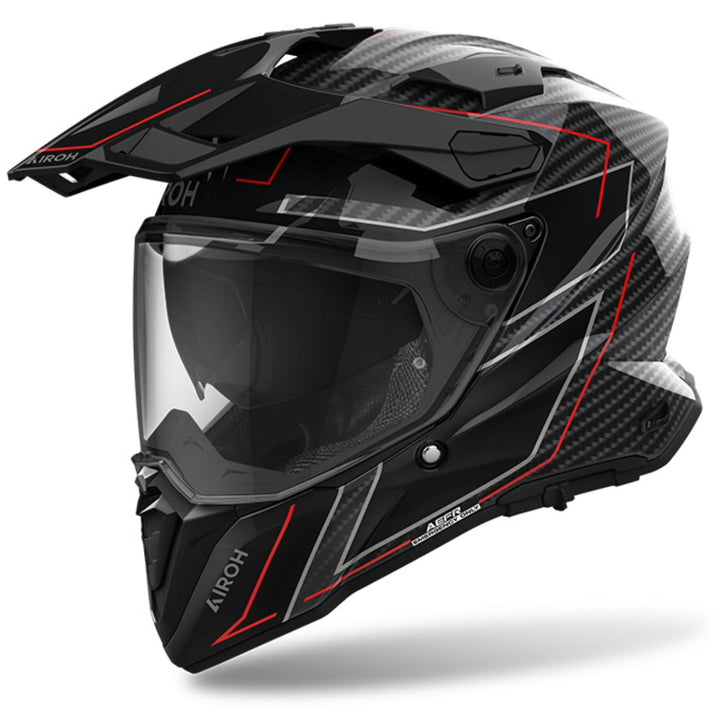 CASCO AIROH COMMANDER 2 CARBON STYLISH