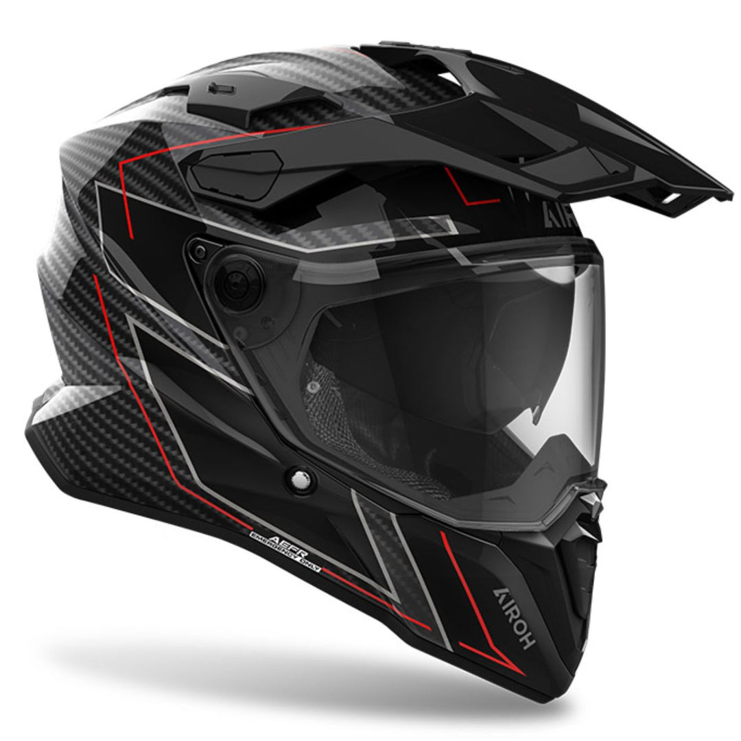 CASCO AIROH COMMANDER 2 CARBON STYLISH