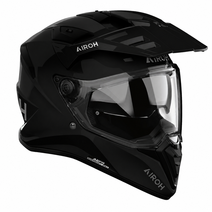 CASCO AIROH BANDIT NEGRO MATE