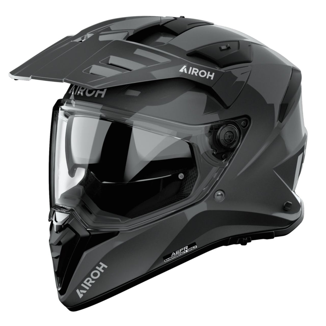 CASCO AIROH BANDIT GRIS OBSCURO