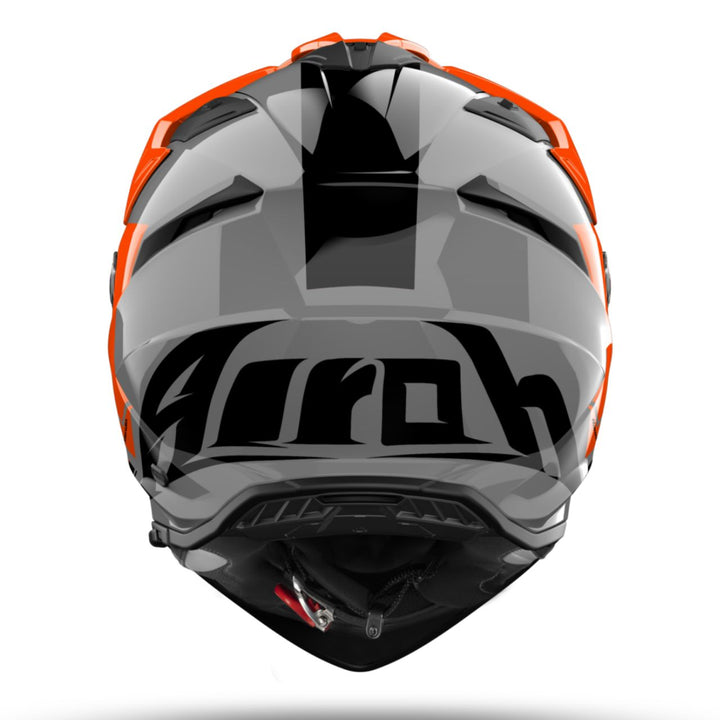 CASCO AIROH BANDIT TUNE NARANJA/GRIS
