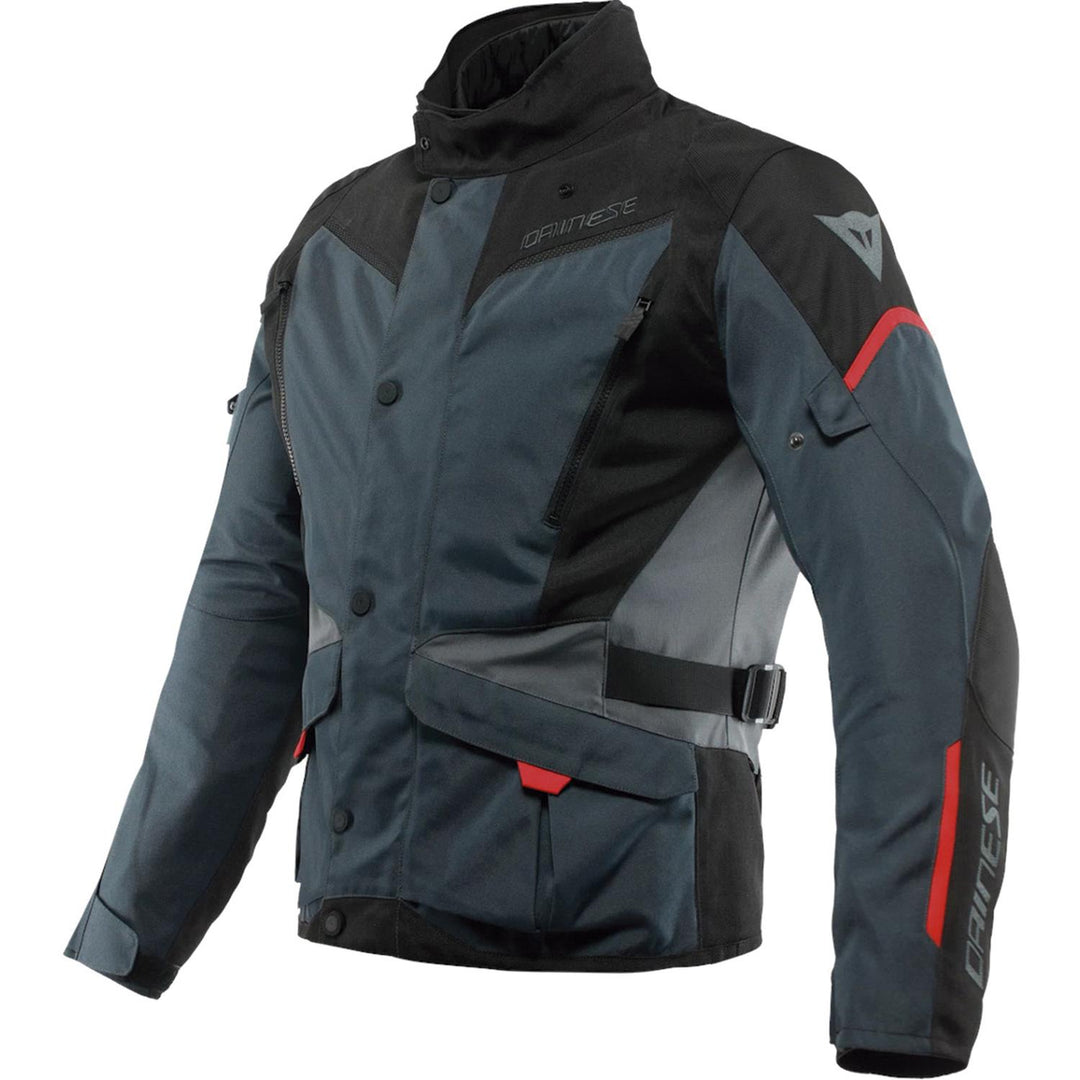 CHAMARRA DAINESE TEMPEST 3 D-DRY GRIS OBSCURO/NEGRO