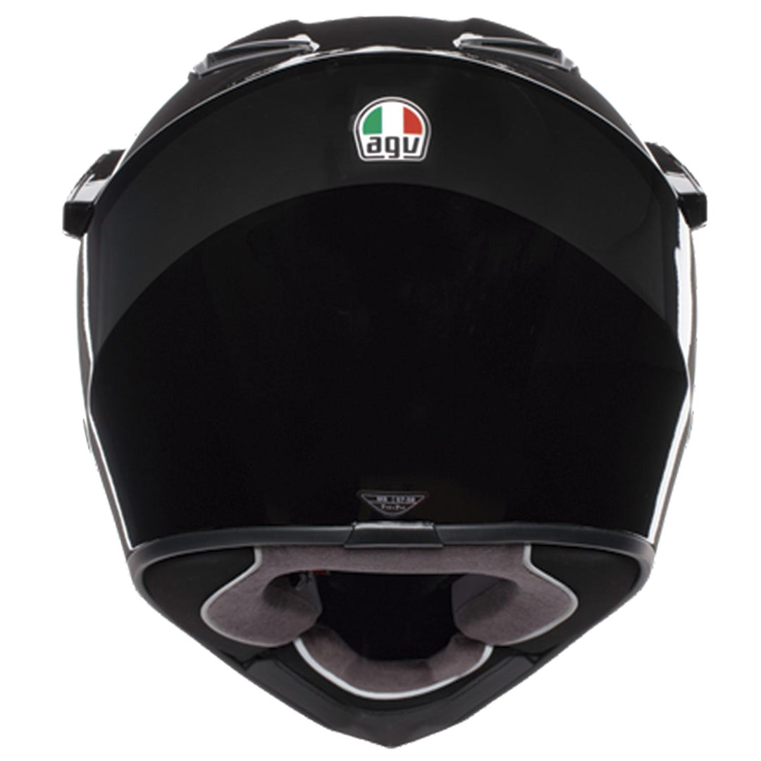 CASCO AGV AX-9 NEGRO CON PLK