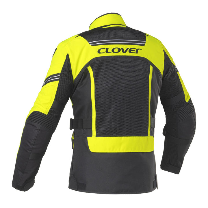 CHAMARRA CLOVER VENTOURING 3 WP NEGRO/AMARILLO