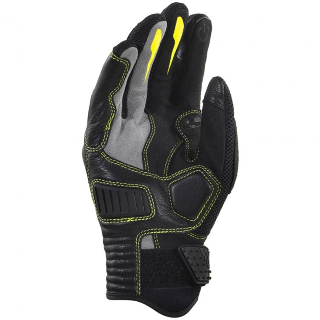 GUANTES DE PIEL CLOVER RAPTOR 3 NEGRO/AMARILLO