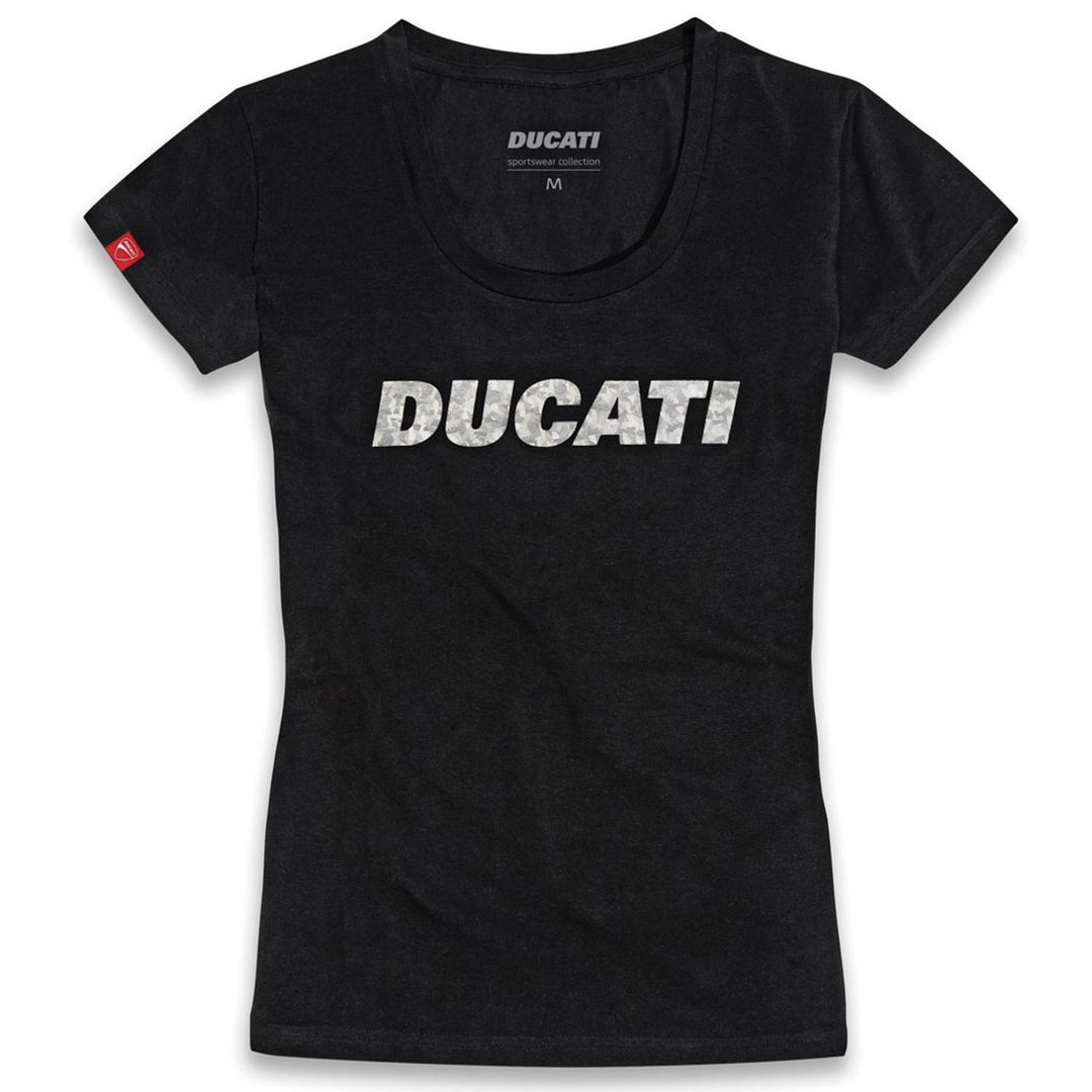 PLAYERA DUCATIANA 2.0 PARA DAMA NEGRA