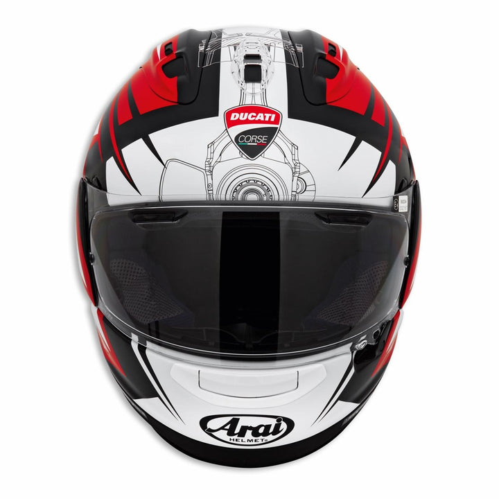 CASCO DUCATI CORSE ARAI RX-7V EVO